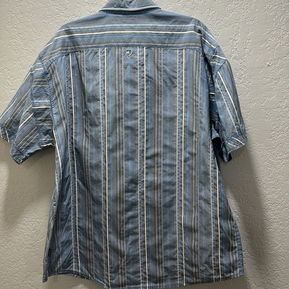 KUHL MEN’S (XXL) FRONT BUTTON DOWN SHIRT/FRONT POCKET SHORT SLEEVES - Picture 10 of 10